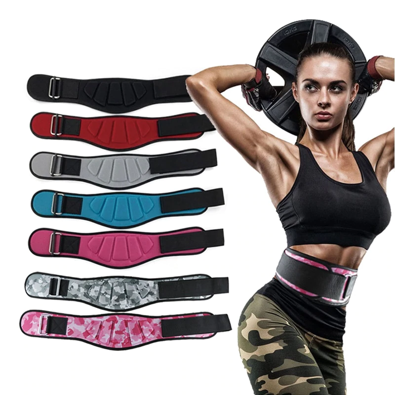 Fitness weight lifting belt for men and women