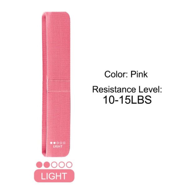 Pink Resistance Band 5-10 LBS