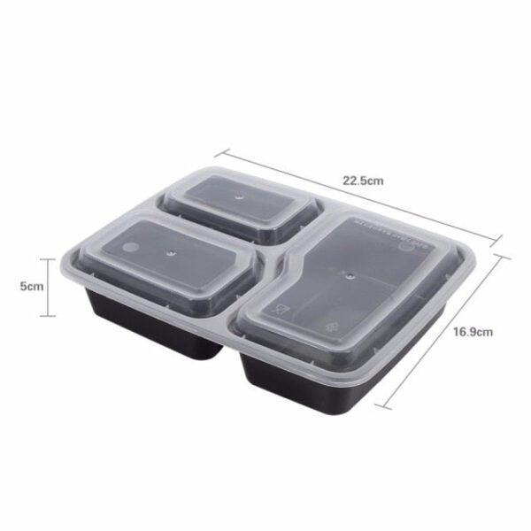 10 PC Food Prep Meal Container