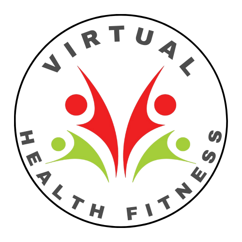 A logo of virtual health fitness